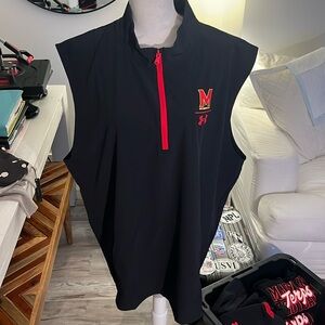 Men’s Maryland Terps sleeveless windbreaker